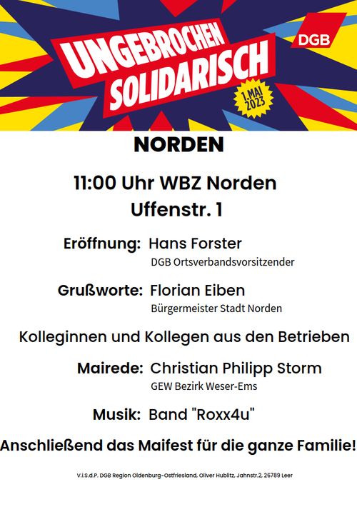 1. Mai in Norden